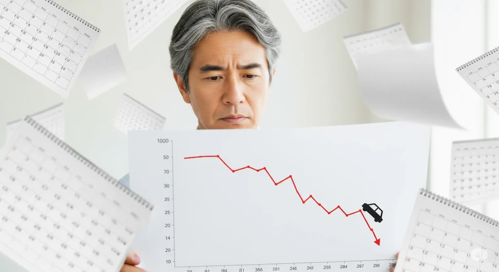 解説!中古車の価格が下がる時期はいつ?