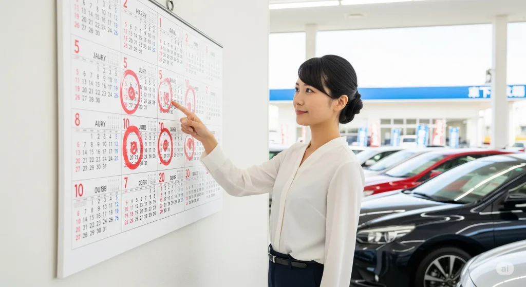 年間で狙い目!中古車は何月に買うのがお得か