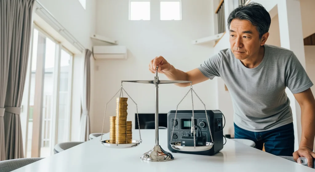ポータブル電源ソーラーパネルのコスパを解説