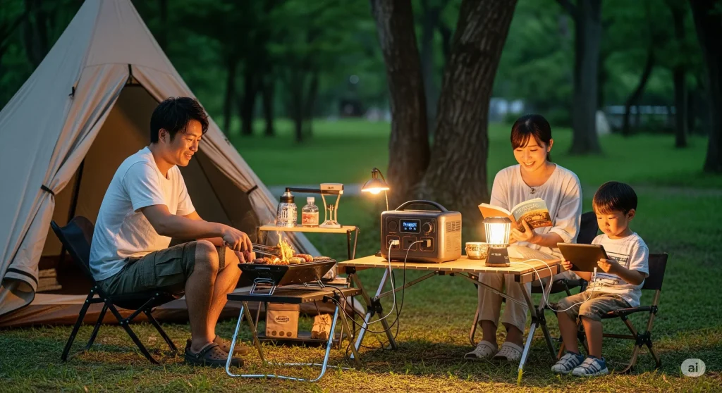 EcoFlowポータブル電源のキャンプでの使い勝手と評価