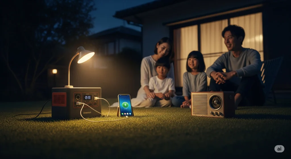 EcoFlowポータブル電源の防災グッズとしての実用性と信頼性