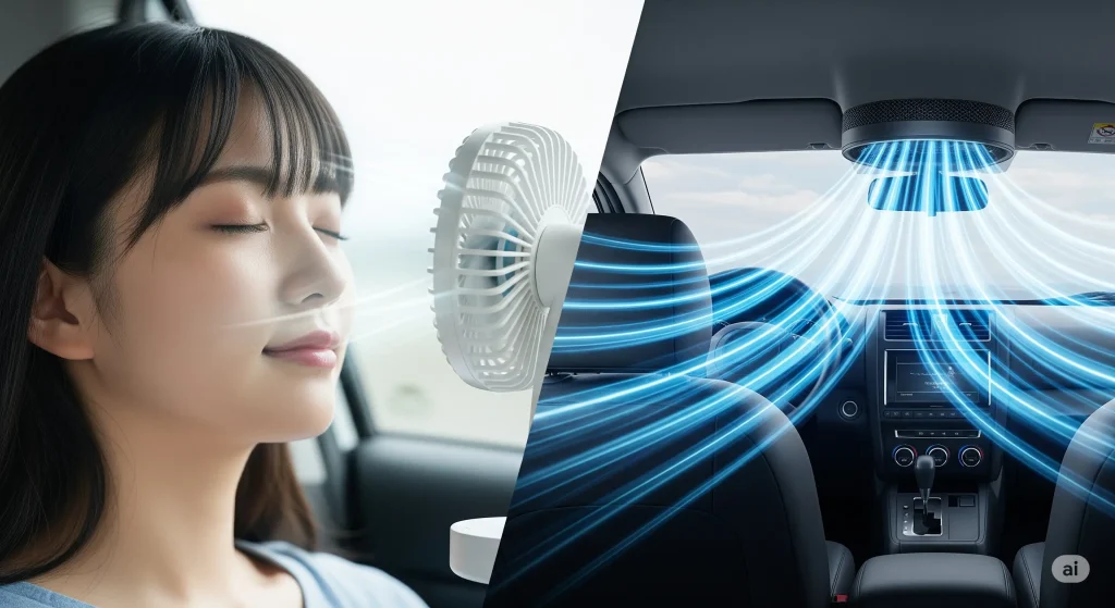扇風機とサーキュレーター、どちらが涼しいですか？