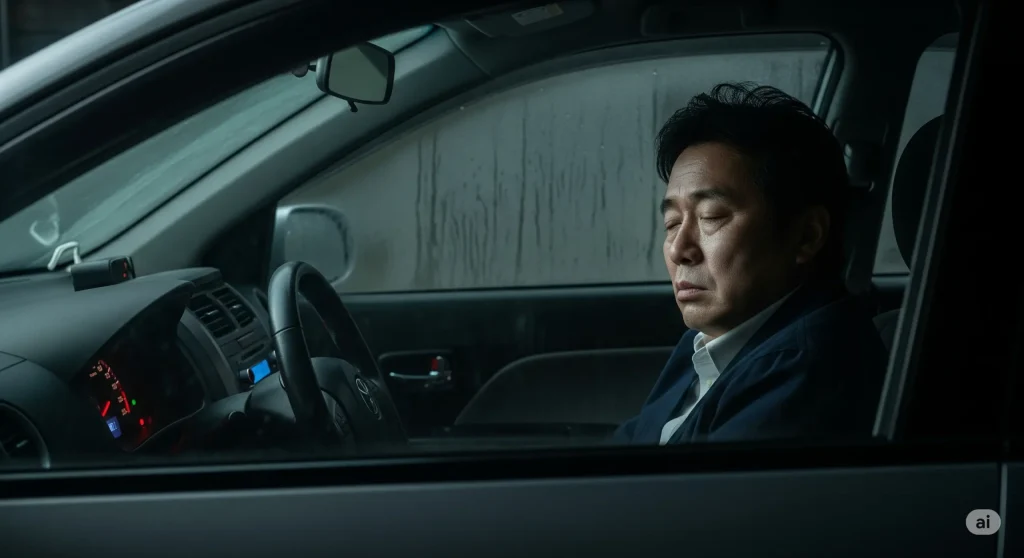 夏の車中泊でエンジンかけっぱなしにする危険性